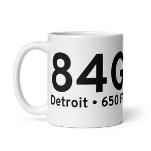 Detroit (84G) Airport Mug