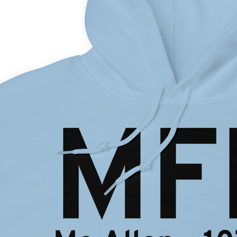 Mc Allen (KMFE) Airport Hoodie Sweatshirt 