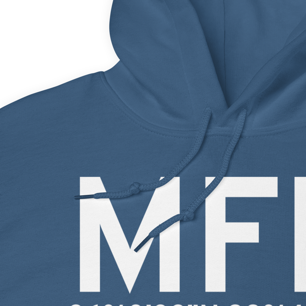 Mc Allen (KMFE) Airport Hoodie Sweatshirt 