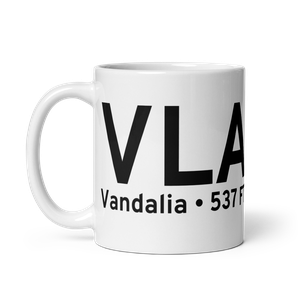 Vandalia (KVLA) Airport Mug