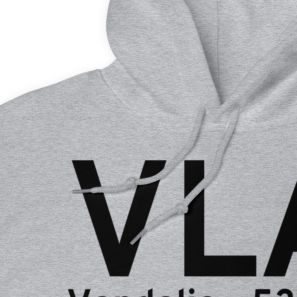 Vandalia (KVLA) Airport Hoodie Sweatshirt 