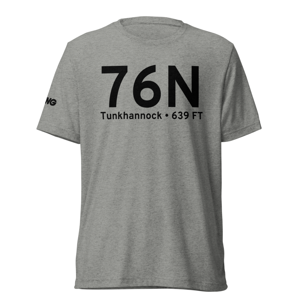 Tunkhannock (76N) Airport Tri-blend T-Shirt 