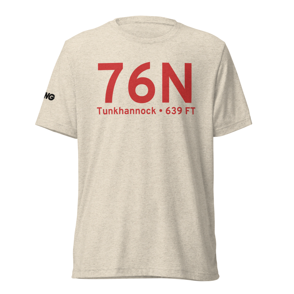 Tunkhannock (76N) Airport Tri-blend T-Shirt 