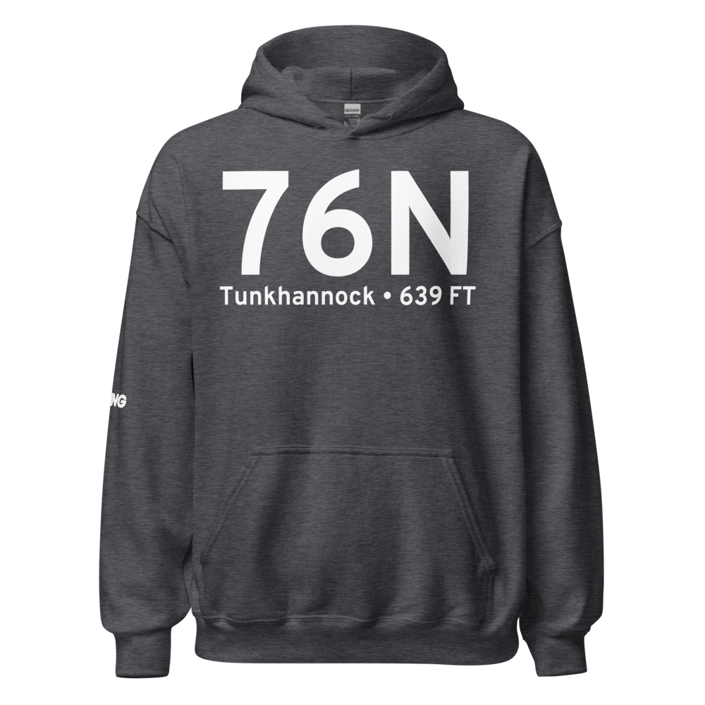 Tunkhannock (76N) Airport Hoodie Sweatshirt 