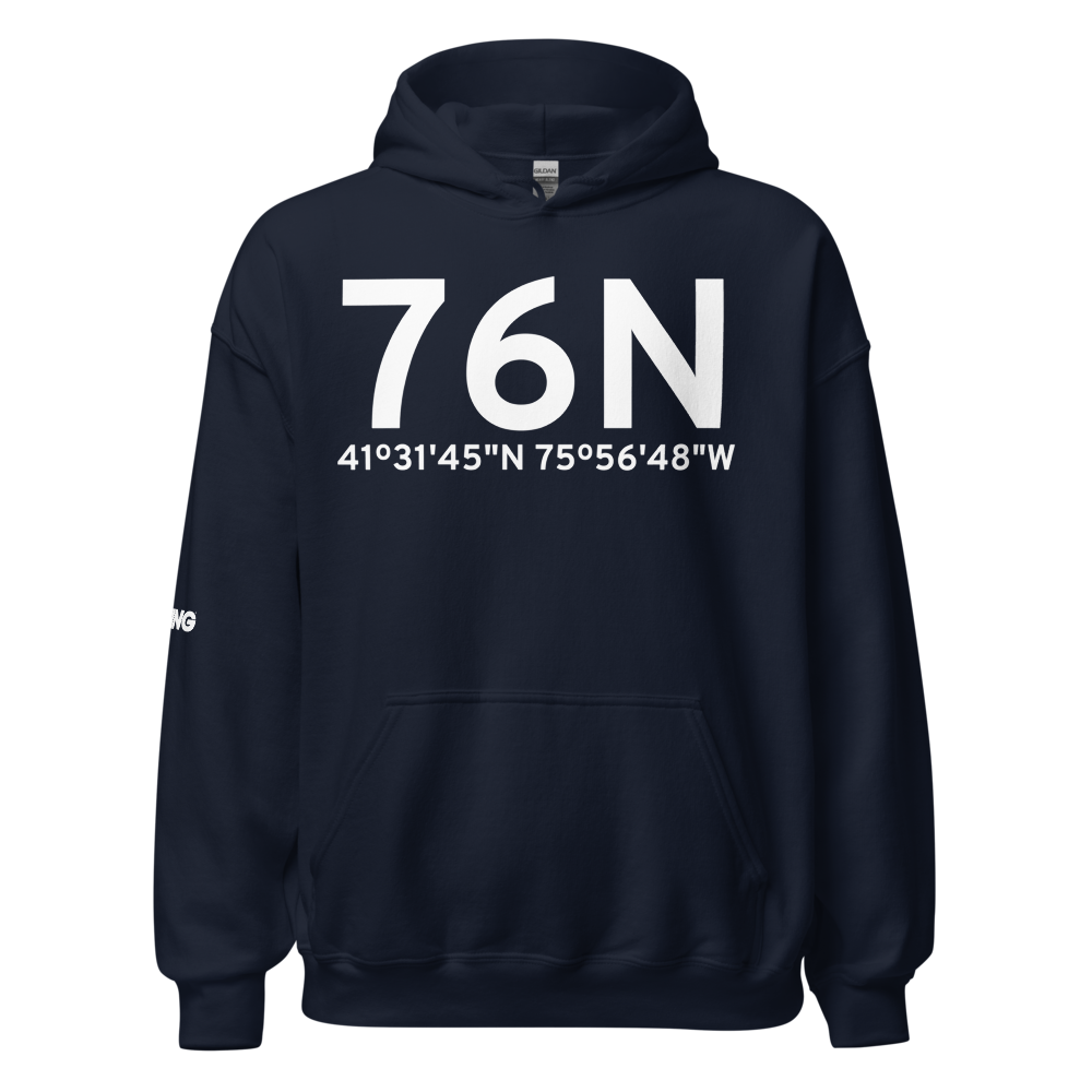 Tunkhannock (76N) Airport Hoodie Sweatshirt 