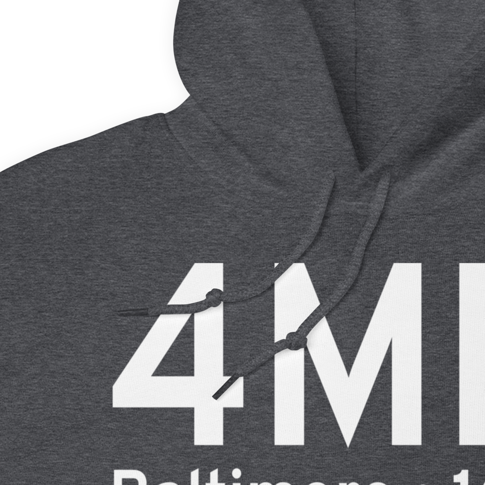 Baltimore (4MD) Airport Hoodie Sweatshirt 