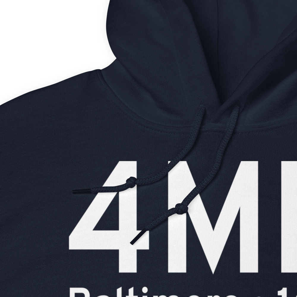 Baltimore (4MD) Airport Hoodie Sweatshirt 