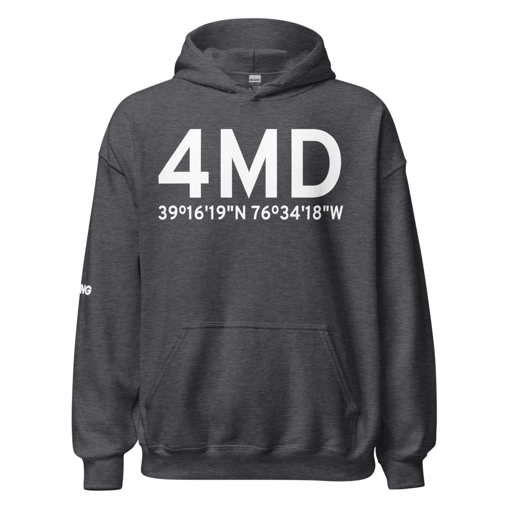 Baltimore (4MD) Airport Hoodie Sweatshirt 