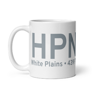 White Plains (KHPN) Airport Mug