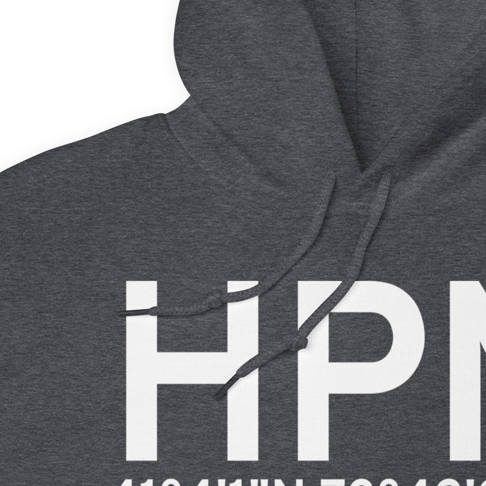 White Plains (KHPN) Airport Hoodie Sweatshirt 