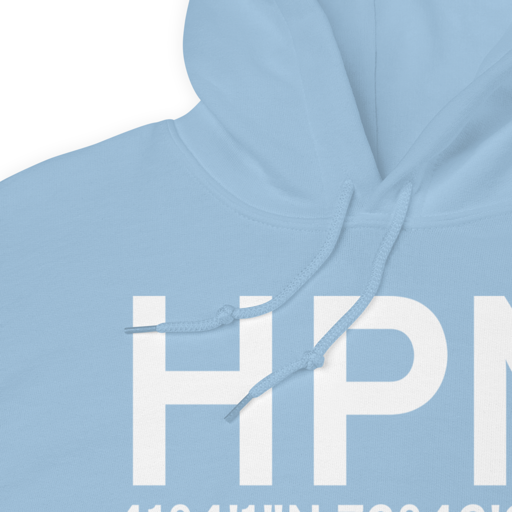 White Plains (KHPN) Airport Hoodie Sweatshirt 