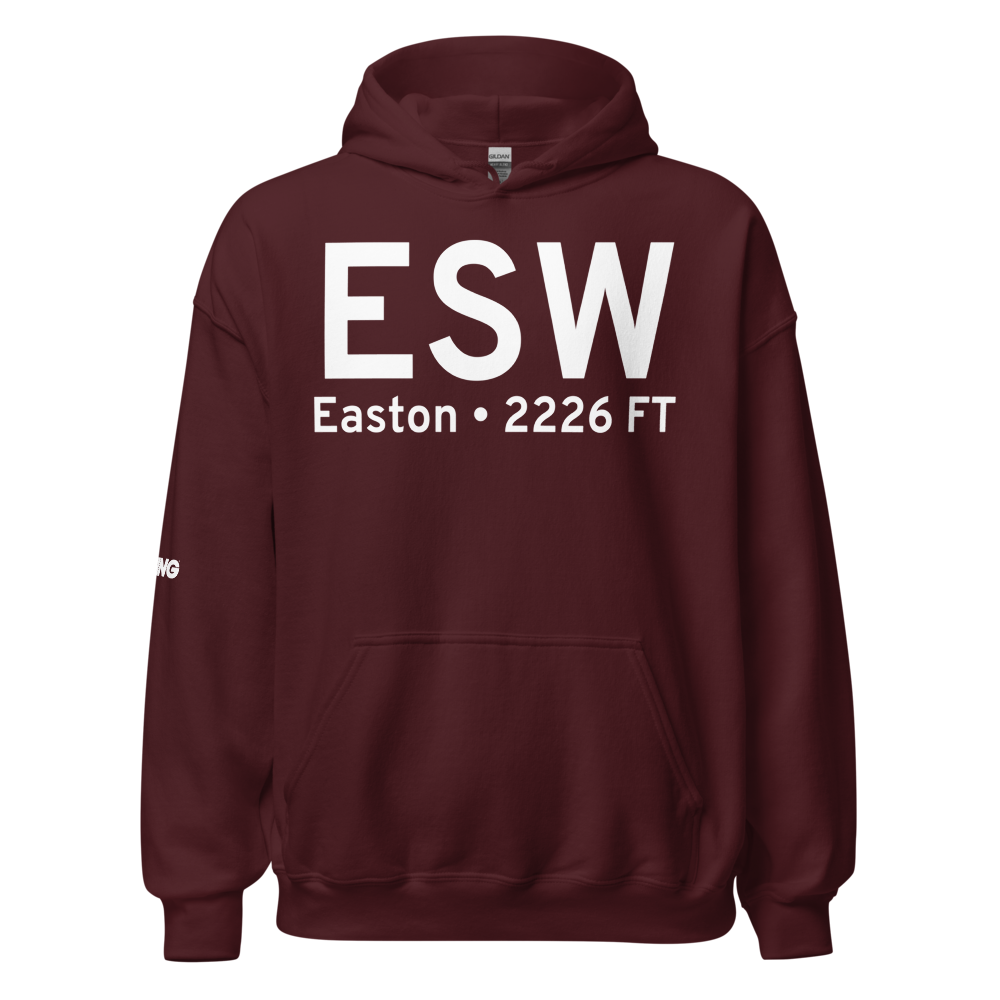 Easton (KESW) Airport Hoodie Sweatshirt 