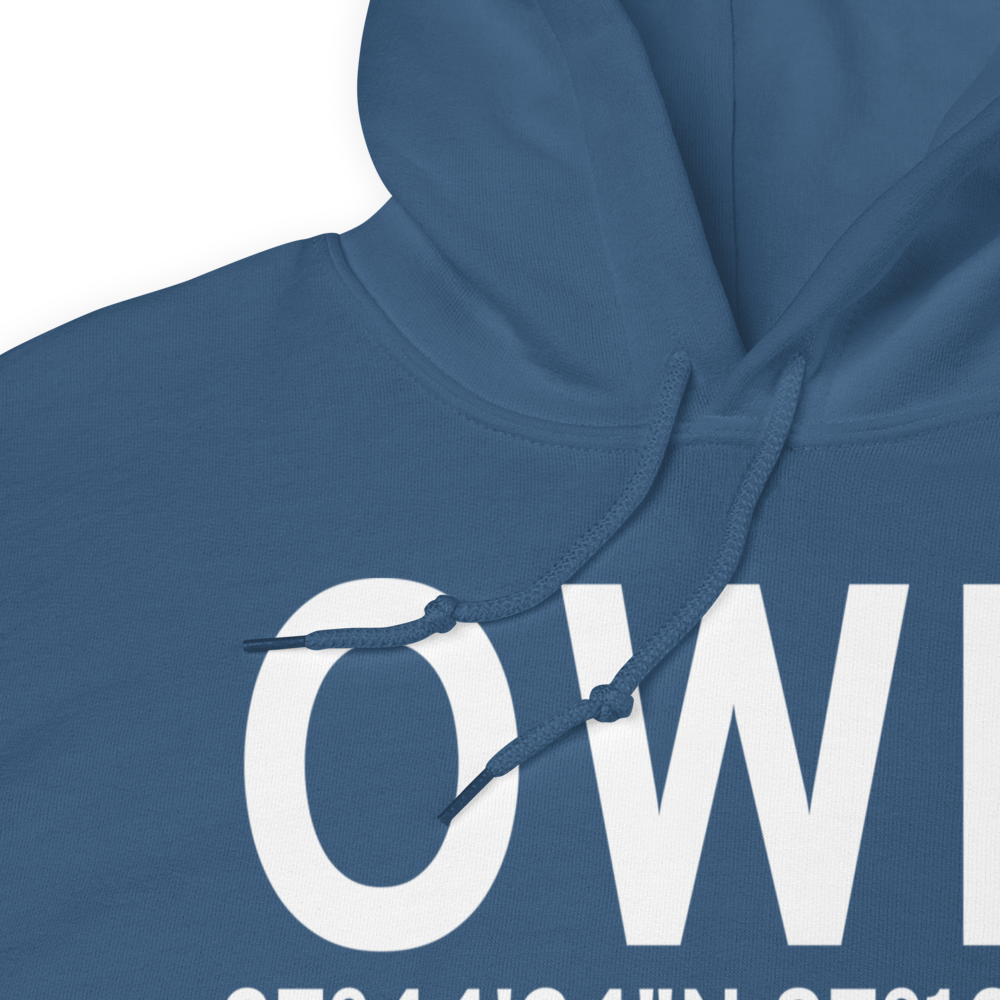 Owensboro (KOWB) Airport Hoodie Sweatshirt 