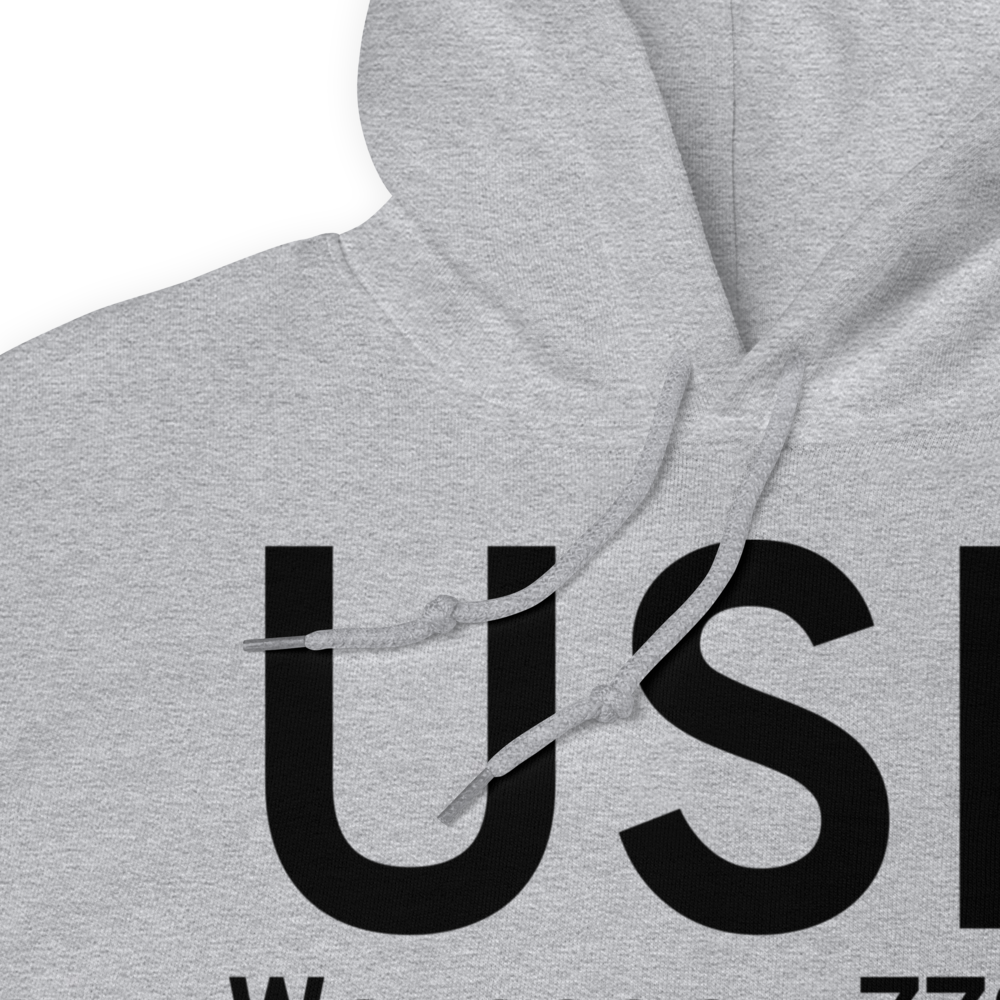 Wauseon (KUSE) Airport Hoodie Sweatshirt 