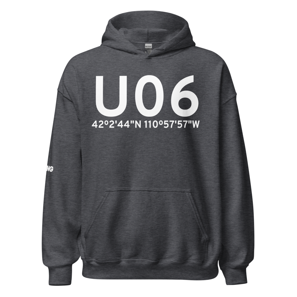 Cokeville (KU06) Airport Hoodie Sweatshirt 