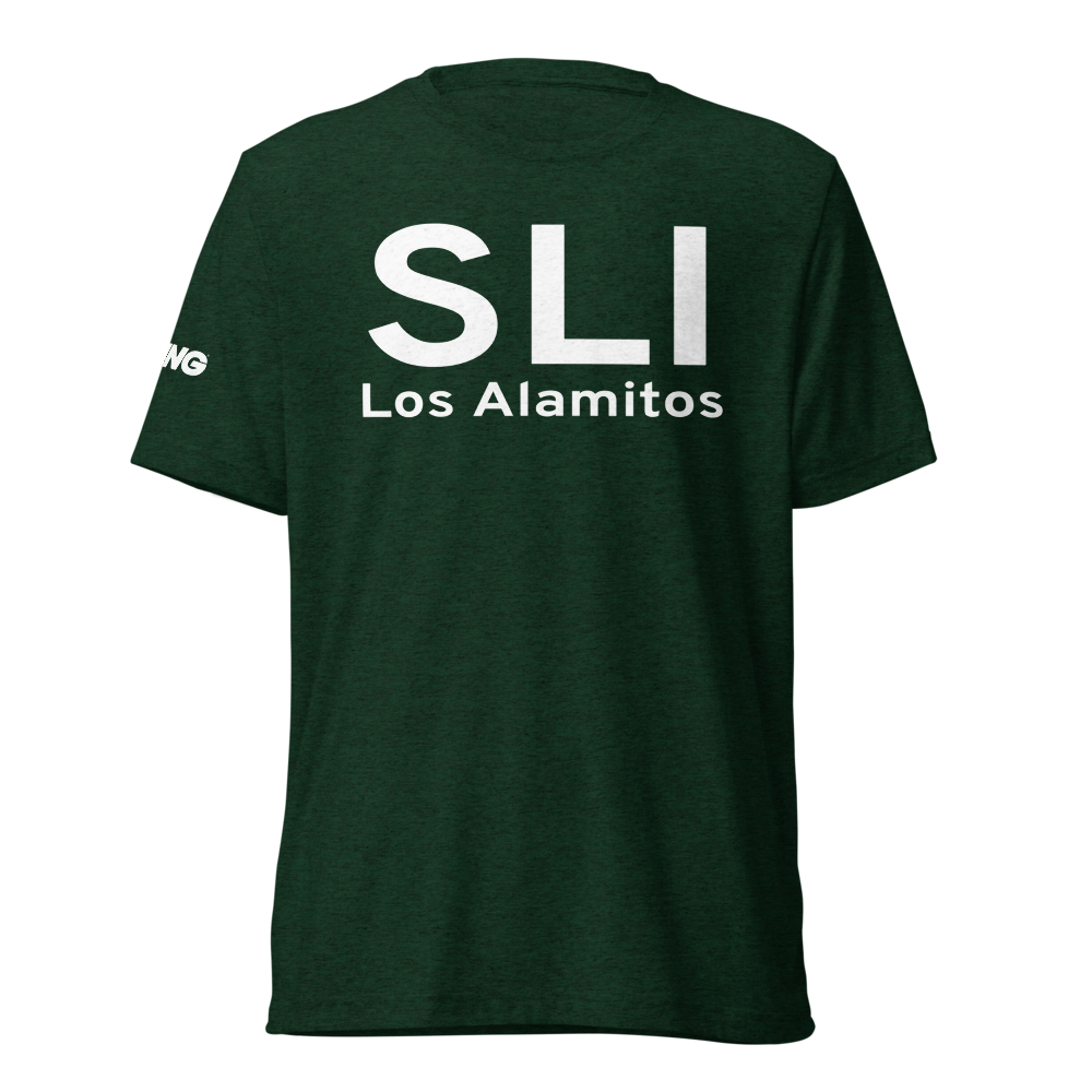 Los Alamitos (KSLI) Airport Tri-blend T-Shirt 
