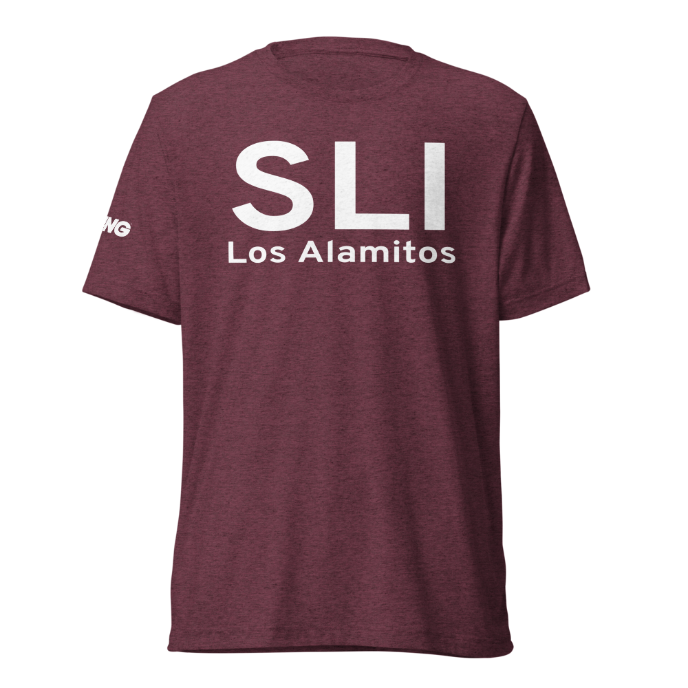 Los Alamitos (KSLI) Airport Tri-blend T-Shirt 