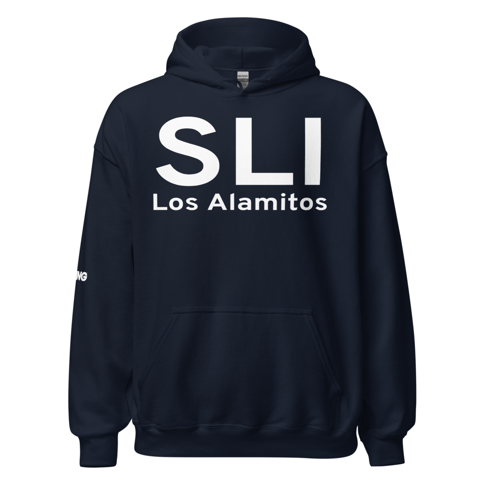 Los Alamitos (KSLI) Airport Hoodie Sweatshirt 