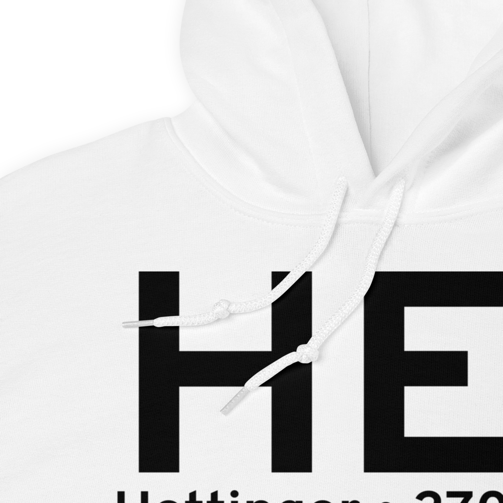 Hettinger (KHEI) Airport Hoodie Sweatshirt 