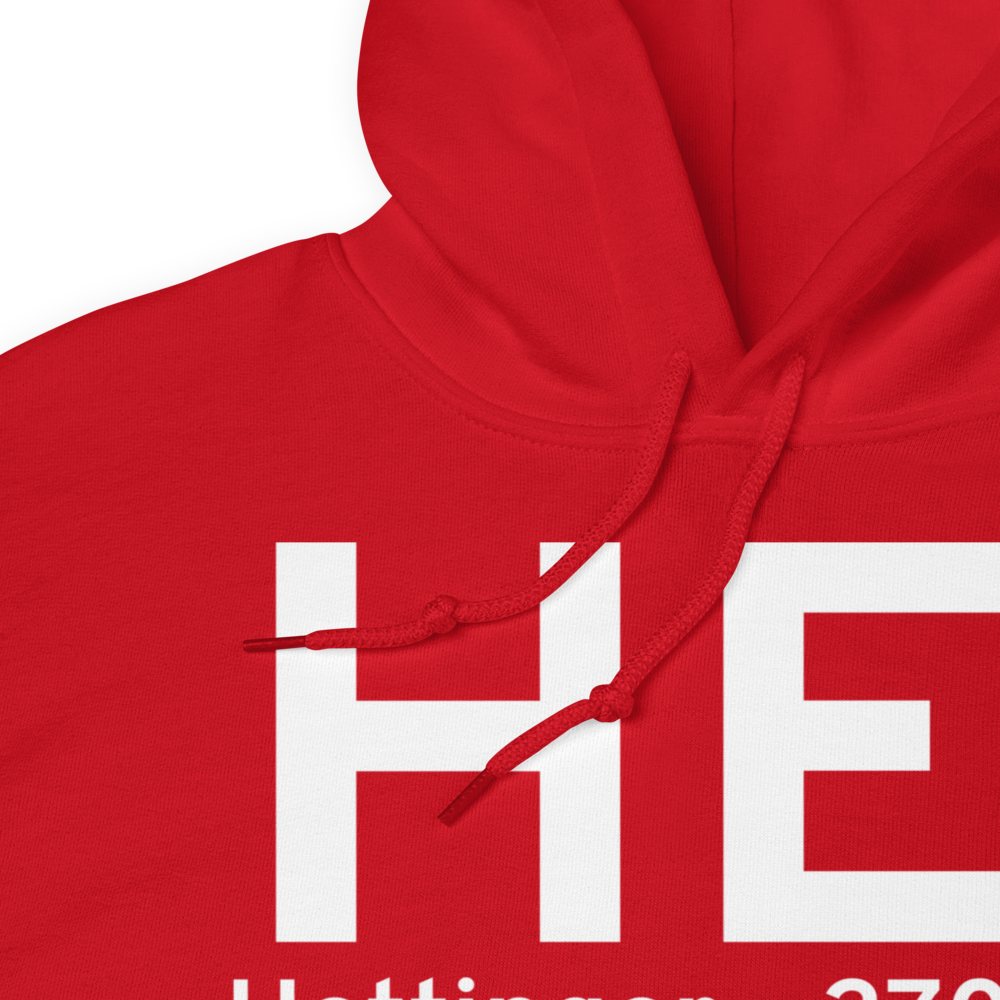 Hettinger (KHEI) Airport Hoodie Sweatshirt 