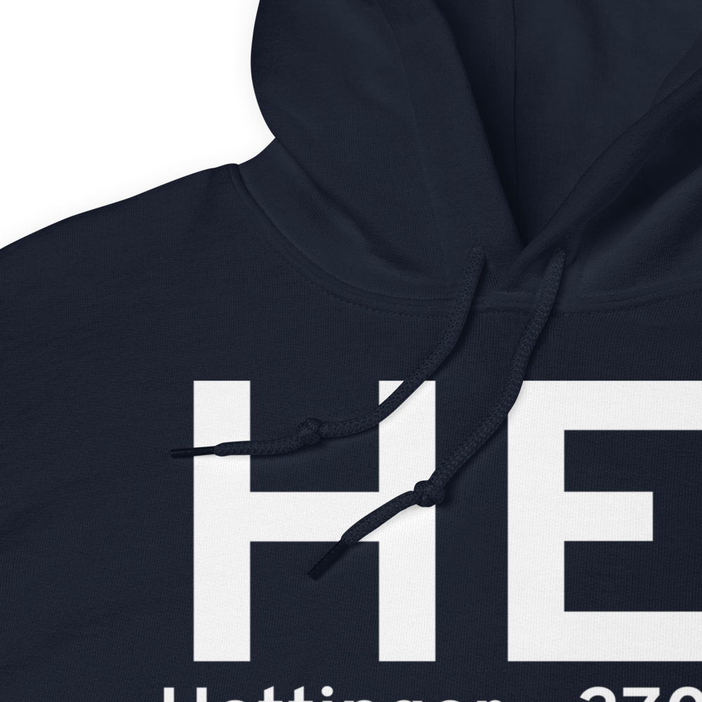 Hettinger (KHEI) Airport Hoodie Sweatshirt 