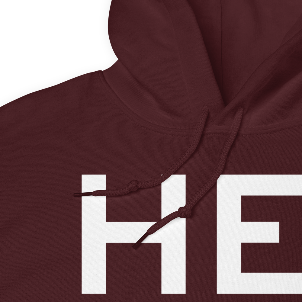 Hettinger (KHEI) Airport Hoodie Sweatshirt 