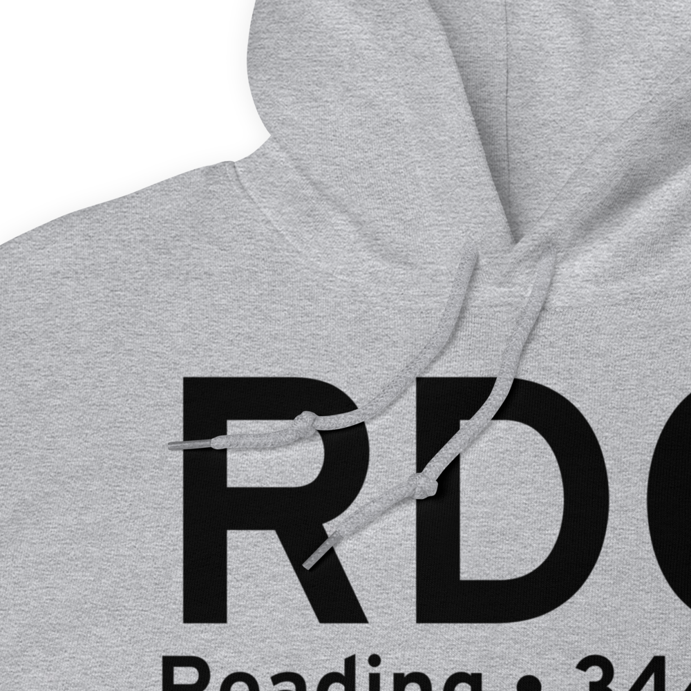 Reading (KRDG) Airport Hoodie Sweatshirt 