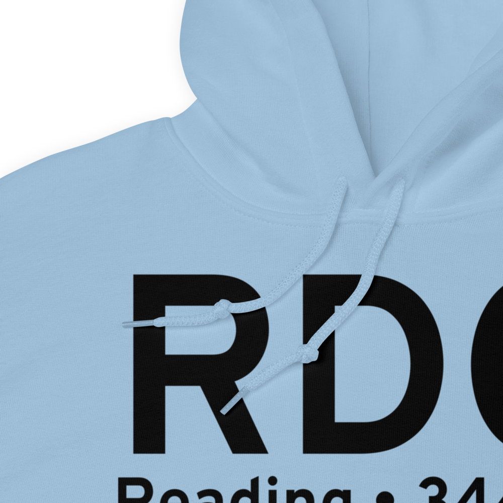 Reading (KRDG) Airport Hoodie Sweatshirt 