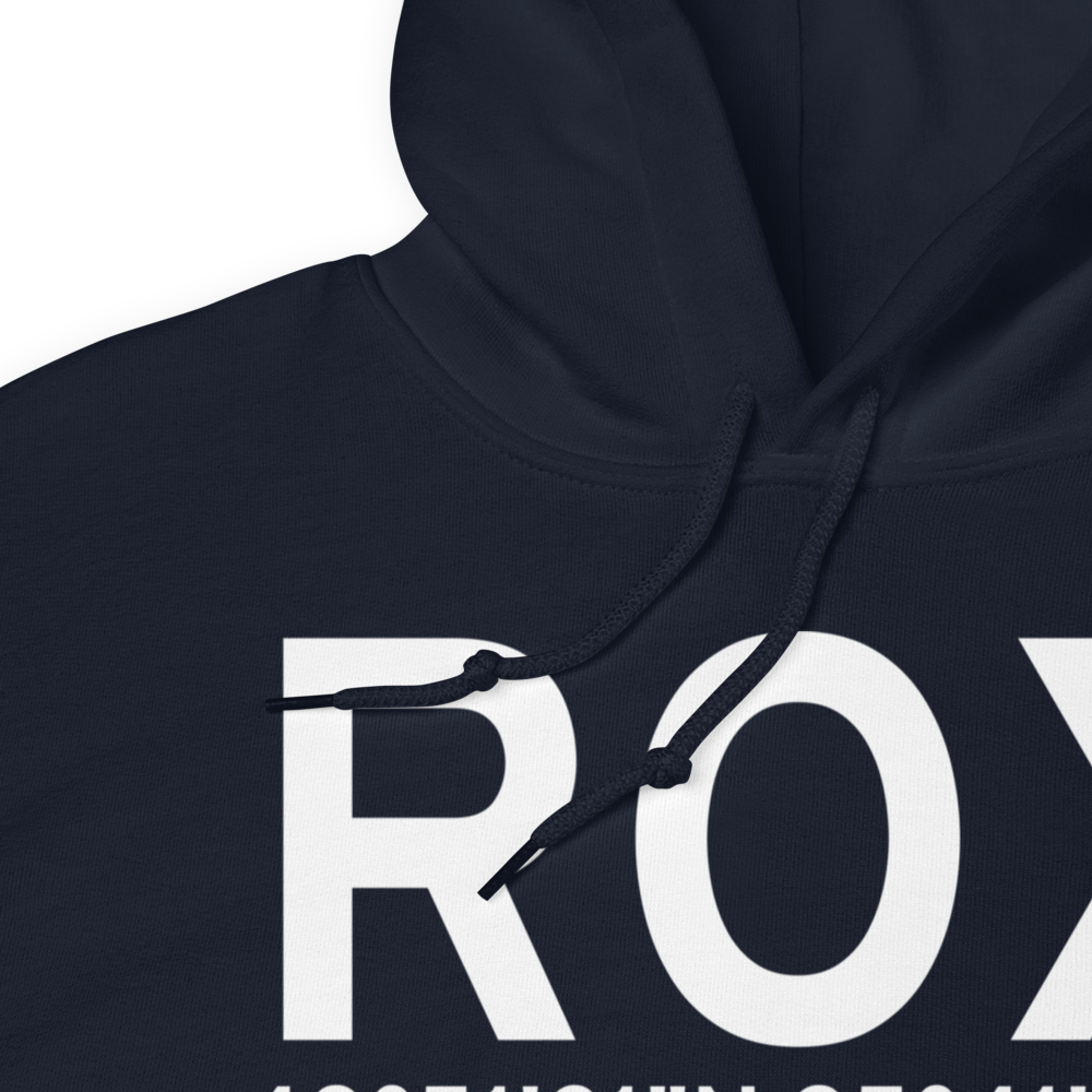Roseau (KROX) Airport Hoodie Sweatshirt 