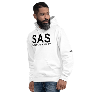 Salton City (SAS) Airport Hoodie Sweatshirt