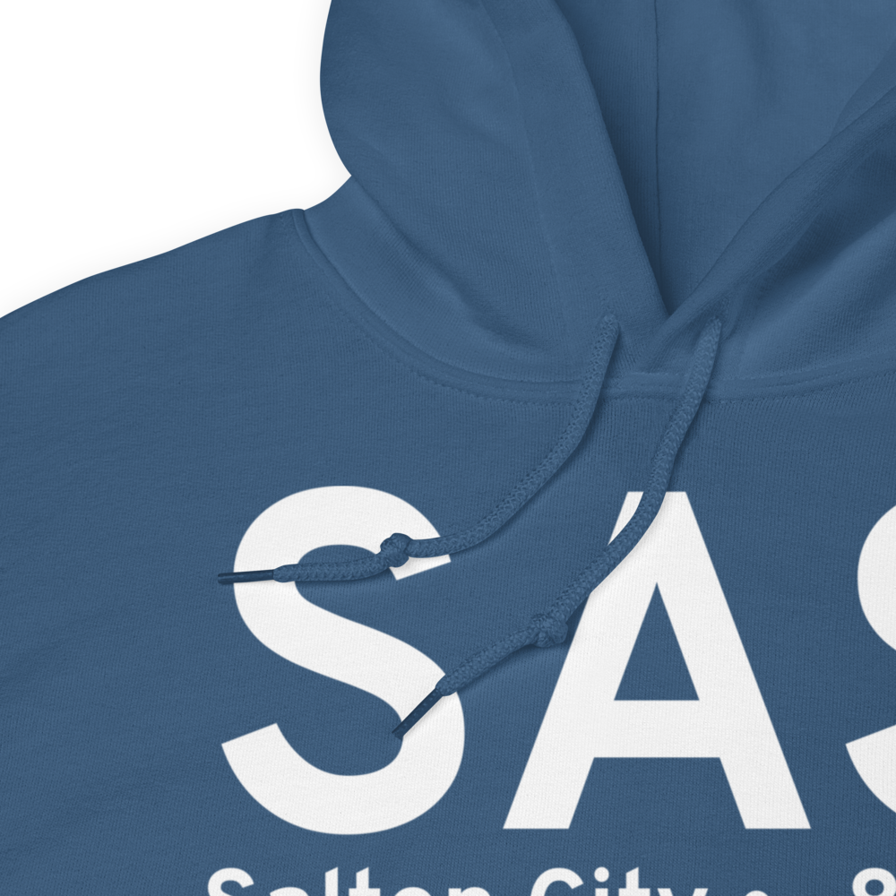 Salton City (SAS) Airport Hoodie Sweatshirt 