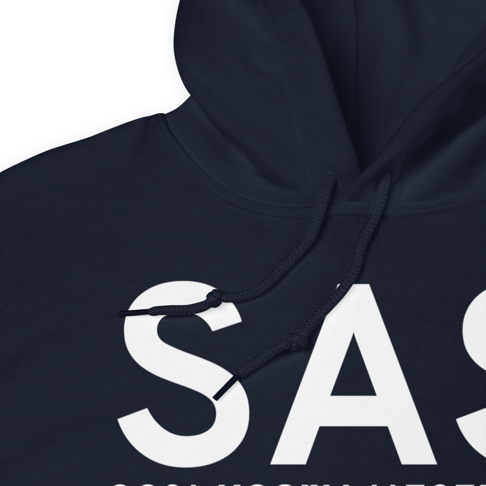 Salton City (SAS) Airport Hoodie Sweatshirt 