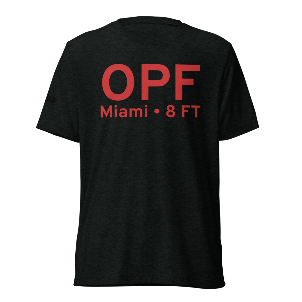 Miami (KOPF) Airport Tri-blend T-Shirt 