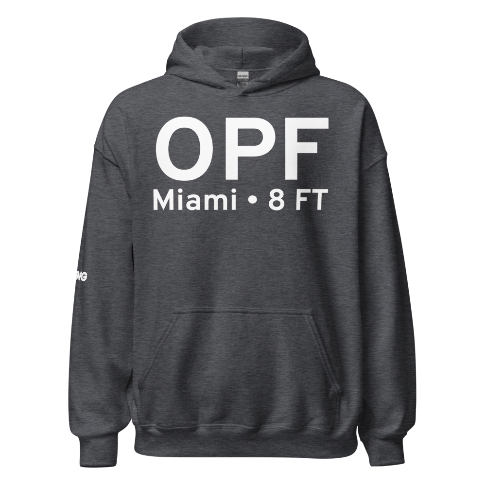 Miami (KOPF) Airport Hoodie Sweatshirt 