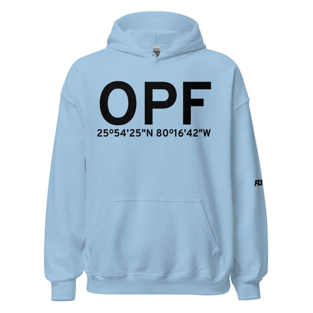Miami (KOPF) Airport Hoodie Sweatshirt 