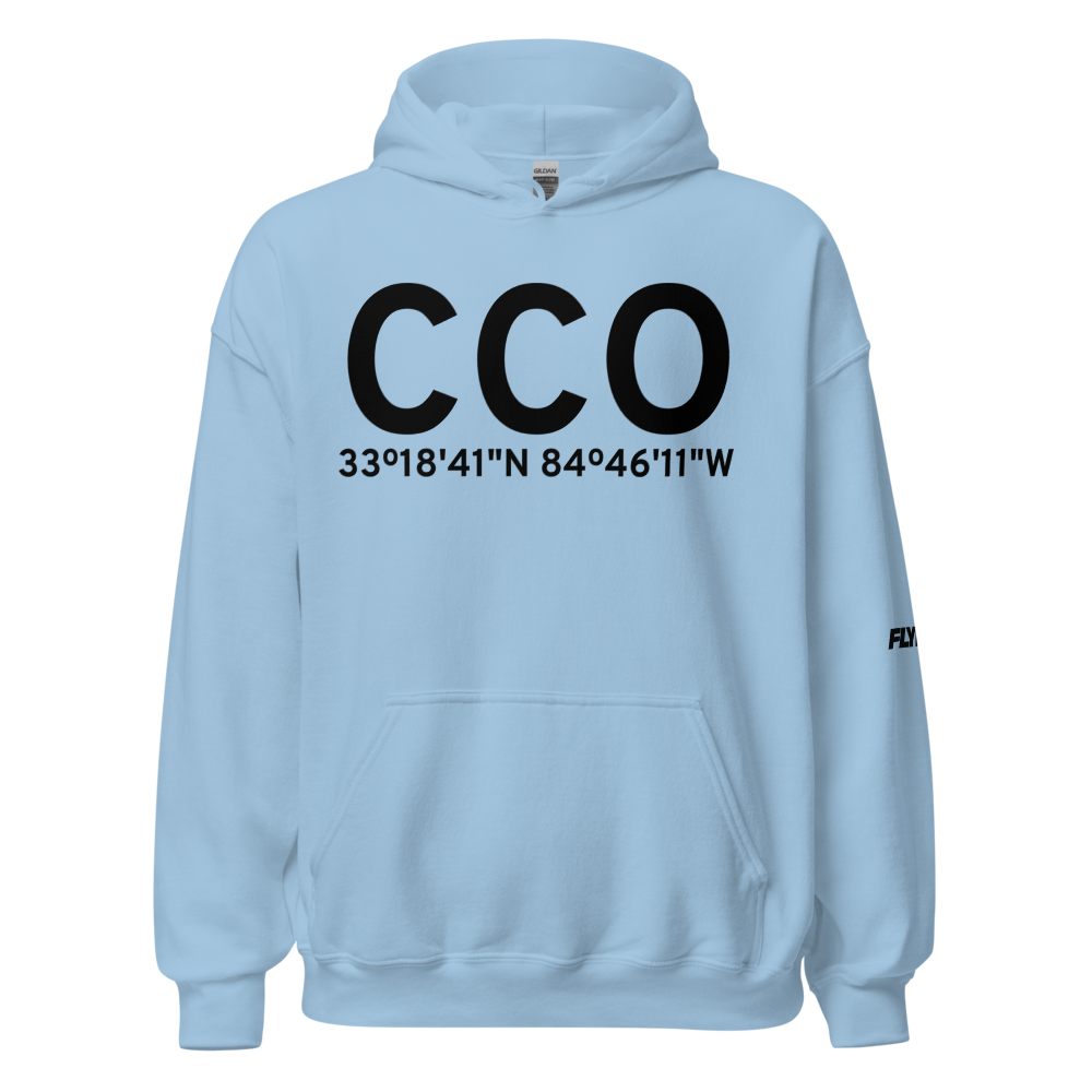 Atlanta (KCCO) Airport Hoodie Sweatshirt 