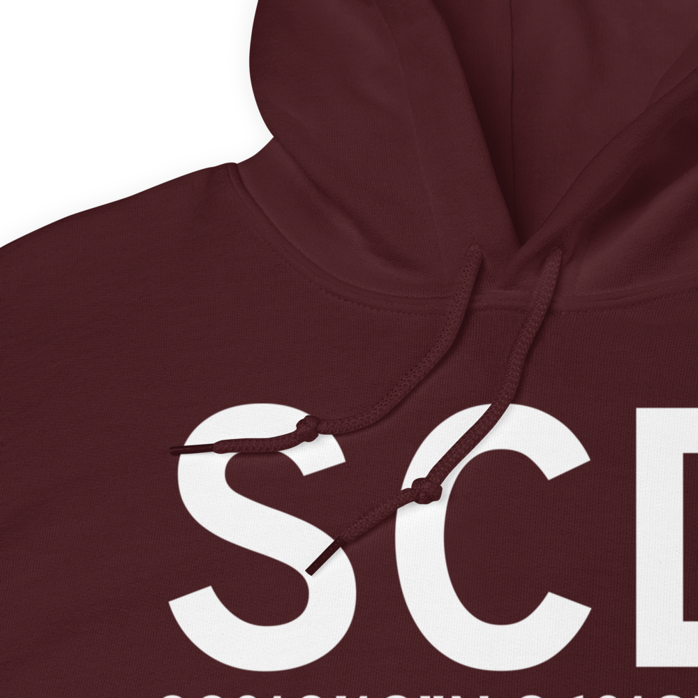 Sylacauga (KSCD) Airport Hoodie Sweatshirt 