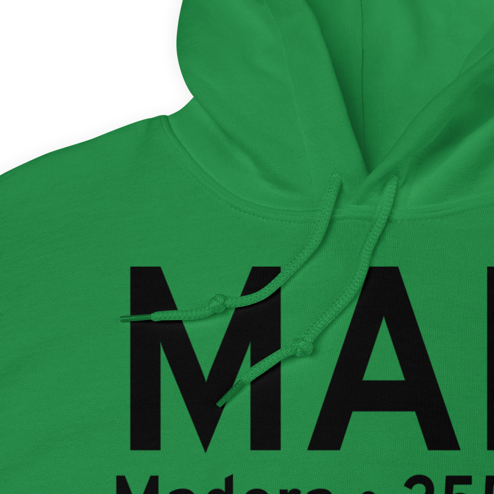 Madera (KMAE) Airport Hoodie Sweatshirt 