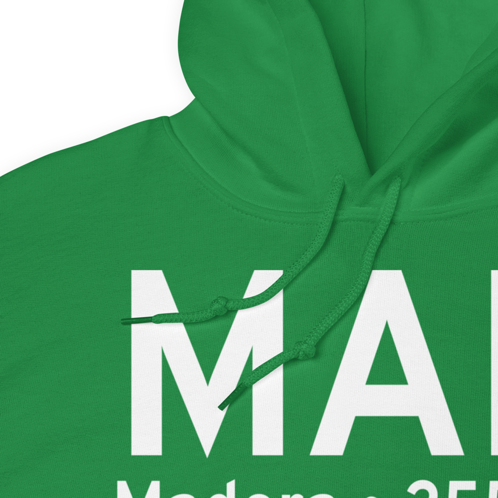 Madera (KMAE) Airport Hoodie Sweatshirt 