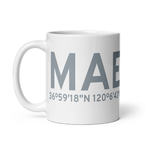 Madera (KMAE) Airport Mug