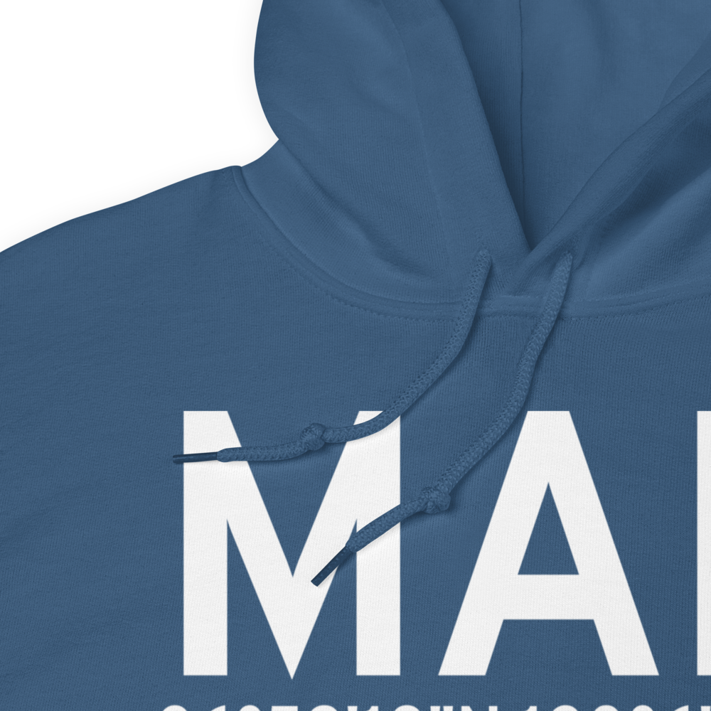 Madera (KMAE) Airport Hoodie Sweatshirt 