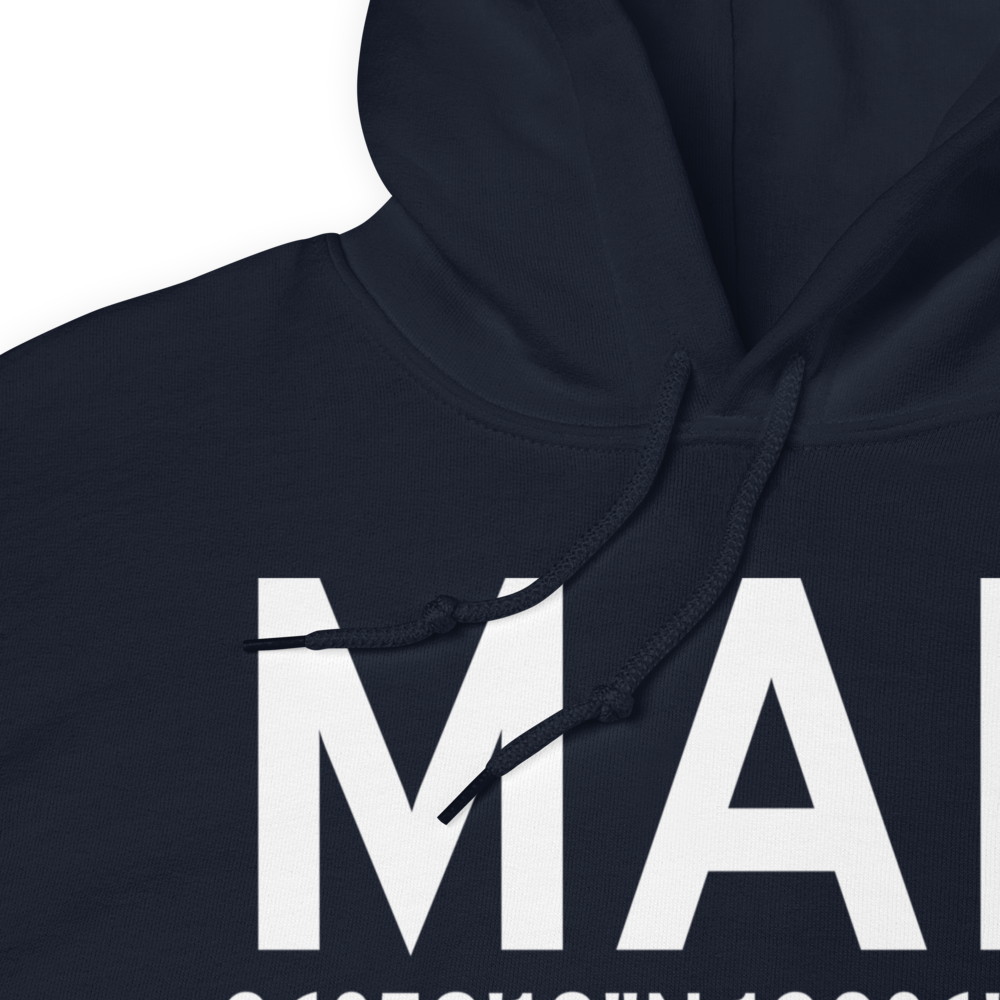 Madera (KMAE) Airport Hoodie Sweatshirt 