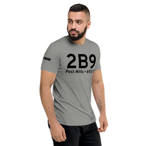 Post Mills (2B9) Airport Tri-blend T-Shirt