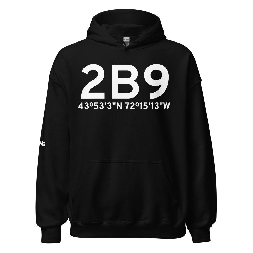Post Mills (2B9) Airport Hoodie Sweatshirt 
