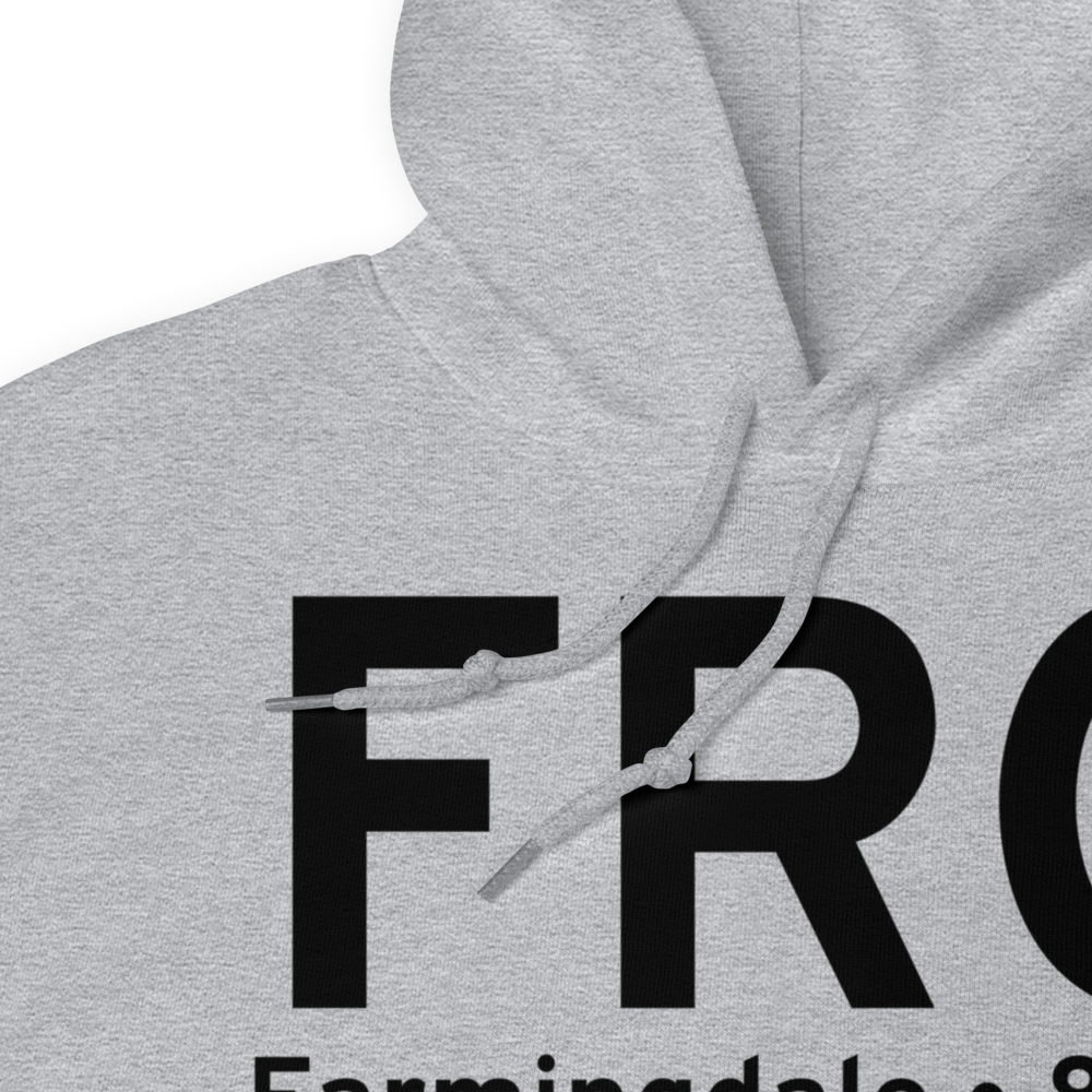 Farmingdale (KFRG) Airport Hoodie Sweatshirt 