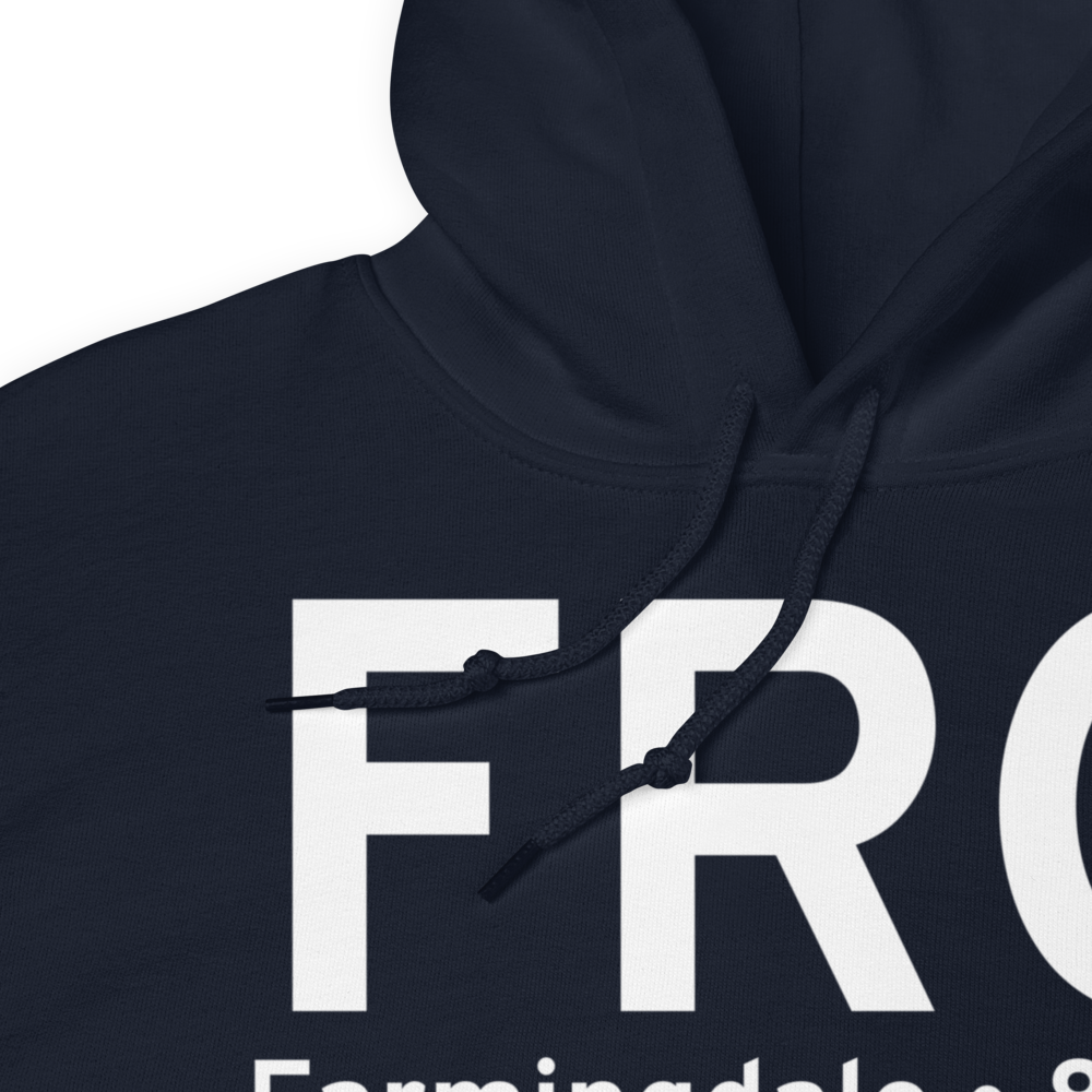 Farmingdale (KFRG) Airport Hoodie Sweatshirt 