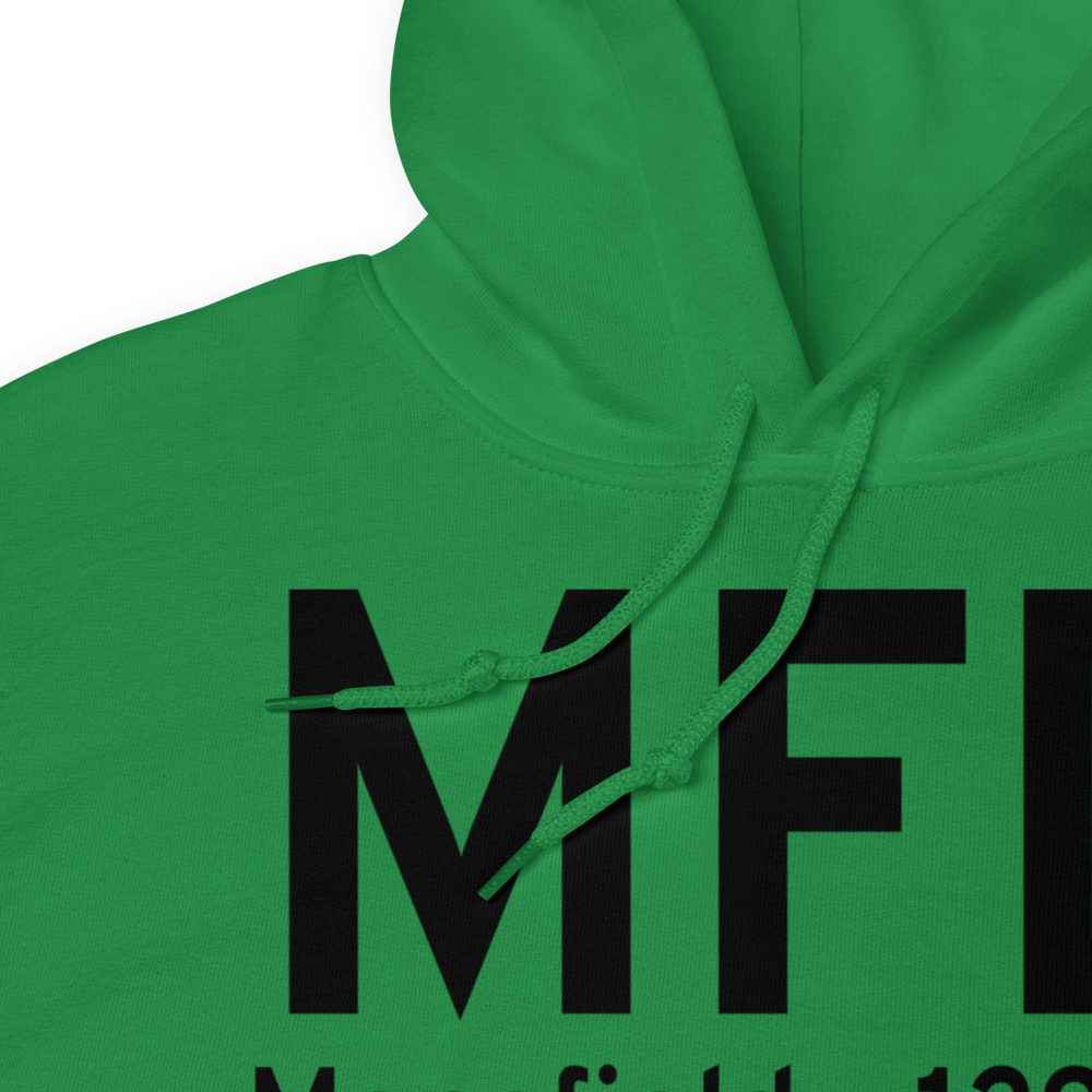 Mansfield (KMFD) Airport Hoodie Sweatshirt 
