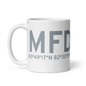 Mansfield (KMFD) Airport Mug