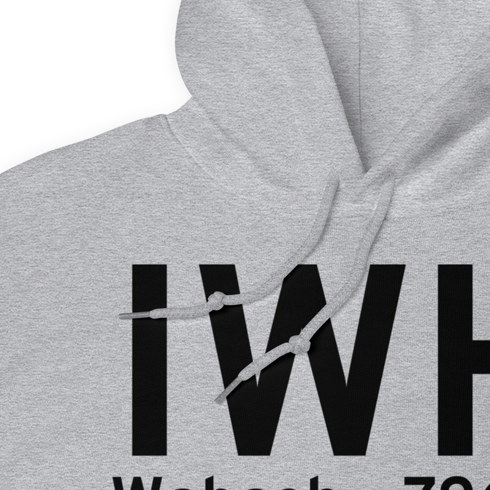 Wabash (KIWH) Airport Hoodie Sweatshirt 