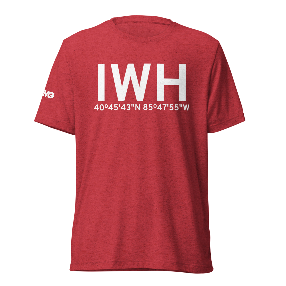 Wabash (KIWH) Airport Tri-blend T-Shirt 